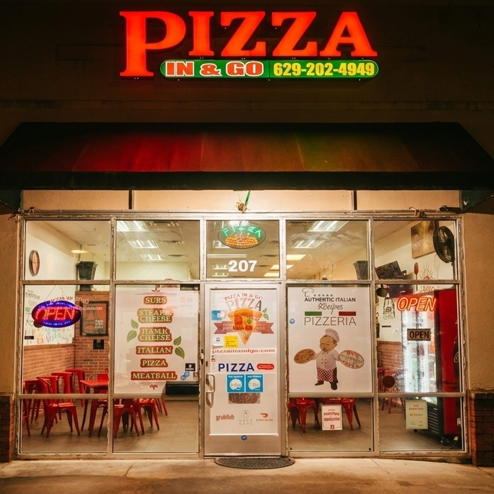 Dine In, Pick Up, or Delivery