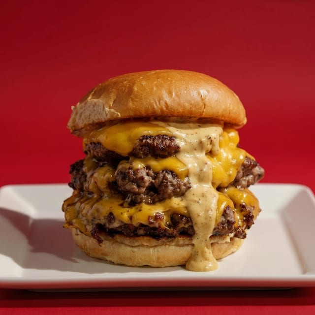 Triple Burger.