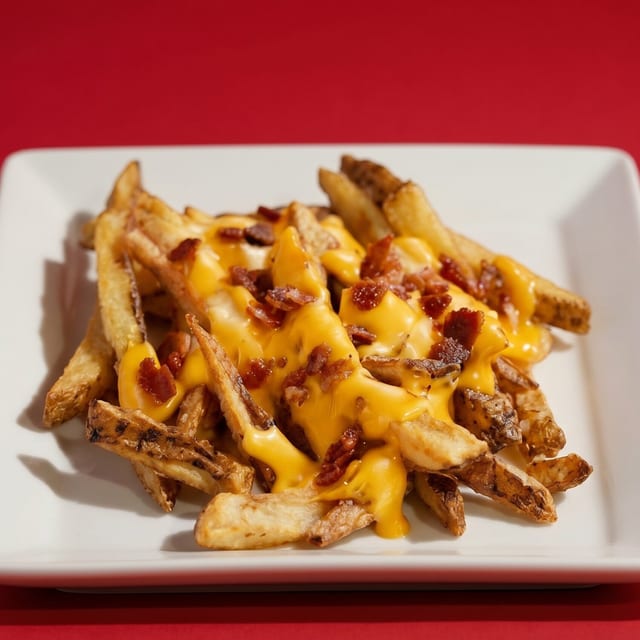 Cheese & Bacon Fries.