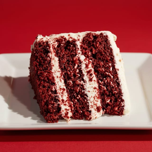 Red Velvet Cheesecake.