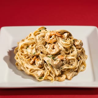 Chicken & Shrimp Alfredo