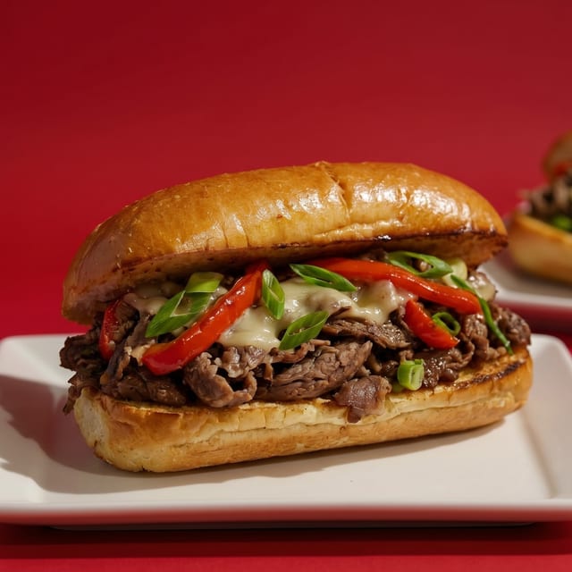 Philly Cheese Steak Sub.