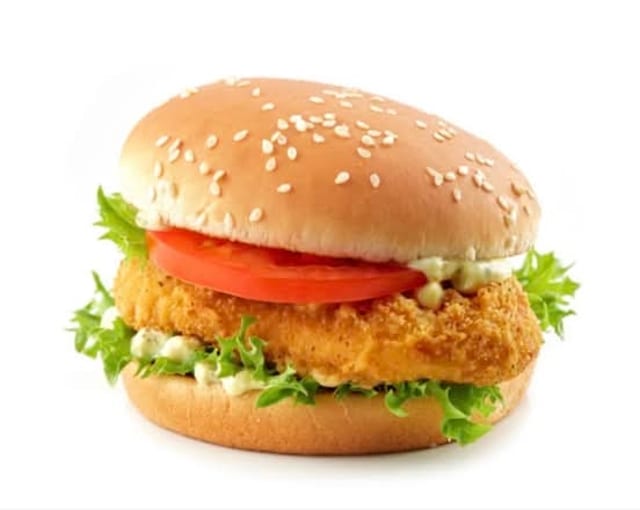 Crispy Chicken Burger.