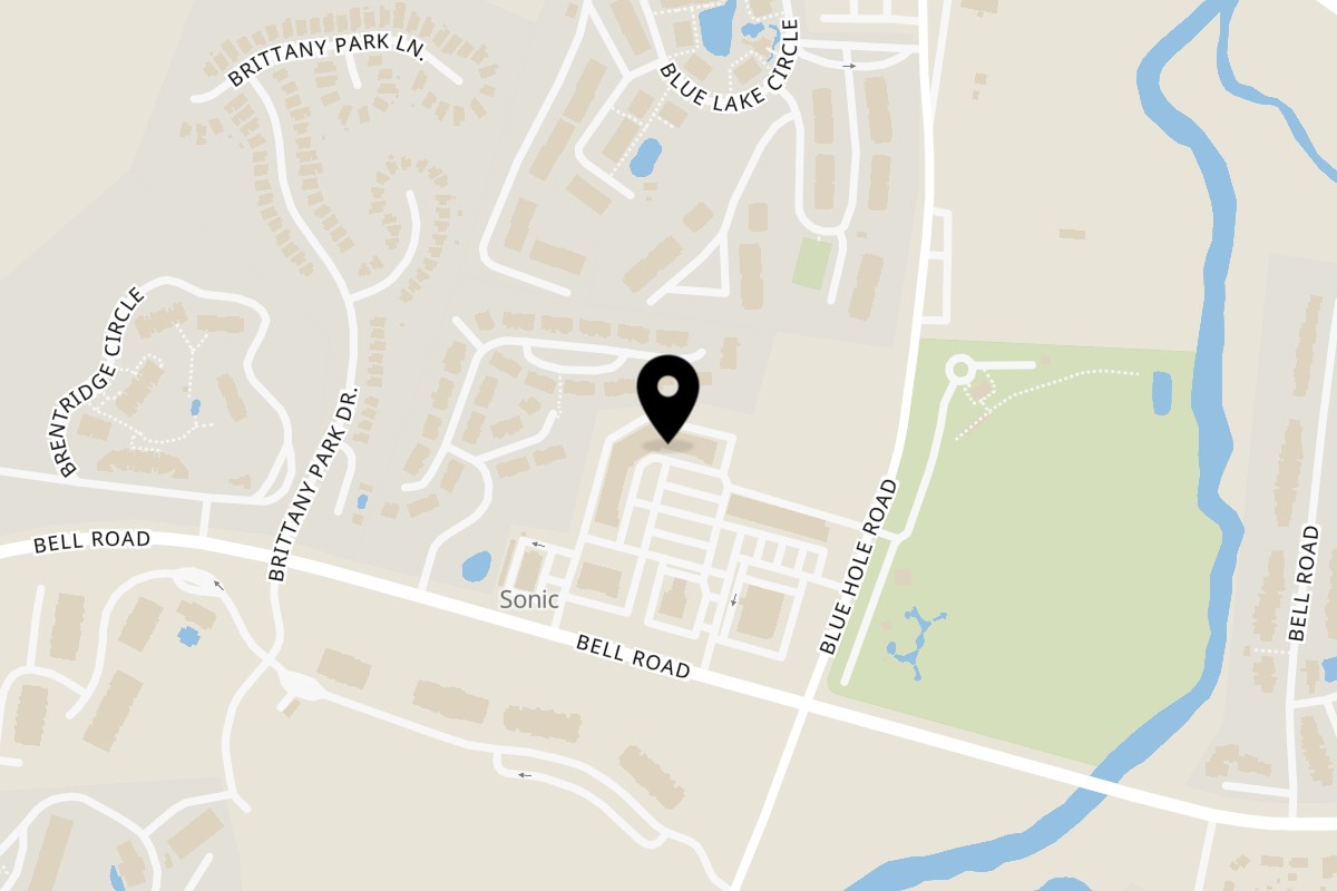 Map showing the location of PIZZA IN & GO on 1309 Bell Rd #207 in Antioch